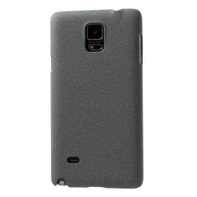 Пластиковая накладка Deexe Quicksand для Samsung Galaxy Note 4 (N910) - Gray