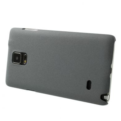 Пластиковая накладка Deexe Quicksand для Samsung Galaxy Note 4 (N910) - Gray