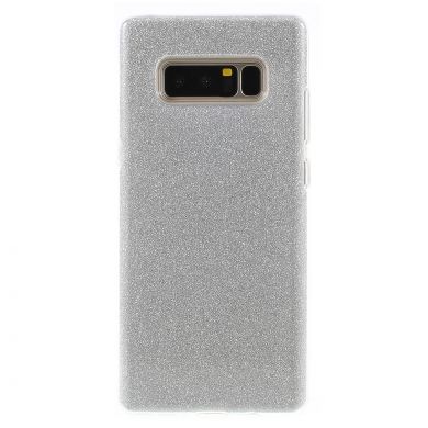 Силиконовый (TPU) чехол UniCase Glitter Cover для Samsung Galaxy Note 8 (N950) - Silver