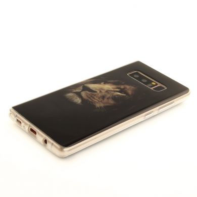 Силіконовий чохол Deexe Life Style для Samsung Galaxy Note 8 (N950), Lion Pattern
