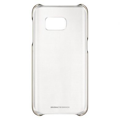 Накладка Clear Cover для Samsung Galaxy S7 (G930) EF-QG930CFEGRU - Gold