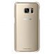 Накладка Clear Cover для Samsung Galaxy S7 (G930) EF-QG930CFEGRU - Gold. Фото 1 из 5