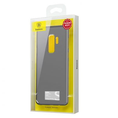 Силіконовий чохол Baseus Ultra Thin Matte для Samsung Galaxy S9+ (G965), серый