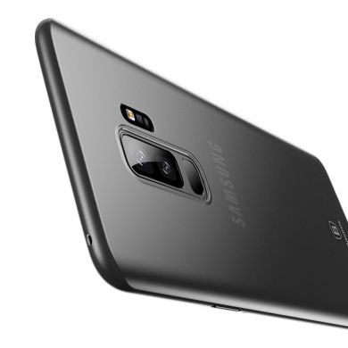 Силиконовый чехол Baseus Ultra Thin Matte для Samsung Galaxy S9+ (G965) - Gray