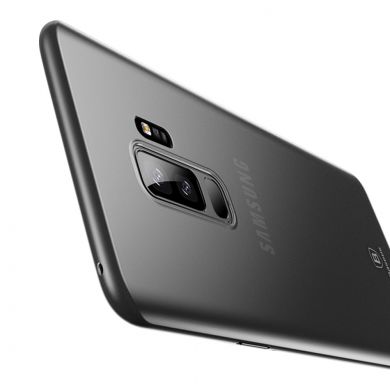 Силіконовий чохол Baseus Ultra Thin Matte для Samsung Galaxy S9+ (G965), серый