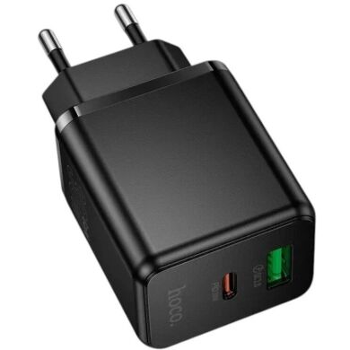 Сетевое зарядное устройство Hoco C157A PD30W+QC3.0 - Black