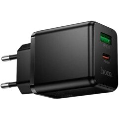 Сетевое зарядное устройство Hoco C157A PD30W+QC3.0 - Black