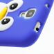 Силиконовая накладка Deexe Penguin Series для Samsung Galaxy S4 (i9500) - Blue. Фото 5 из 6