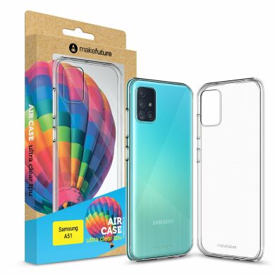 Силиконовая накладка MakeFuture Air Case для Samsung Galaxy A51 (А515) - Transparent