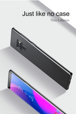 Силиконовый (TPU) чехол BASEUS Ultra Thin Matte для Samsung Galaxy Note 9 - Black