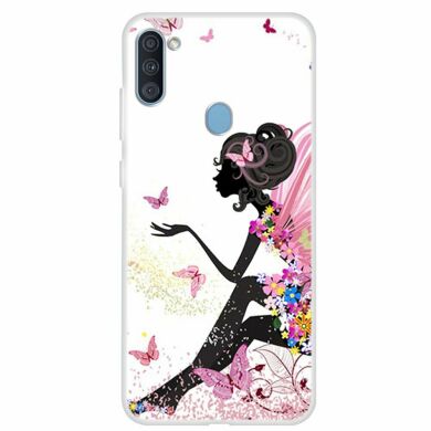 Силіконовий (TPU) чохол Deexe Life Style для Samsung Galaxy A11 (A115) - Beautiful Girl