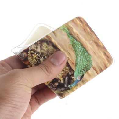 Силіконовий (TPU) чохол Deexe Life Style для Samsung Galaxy A7 2018 (A750) - Animals Getting Together