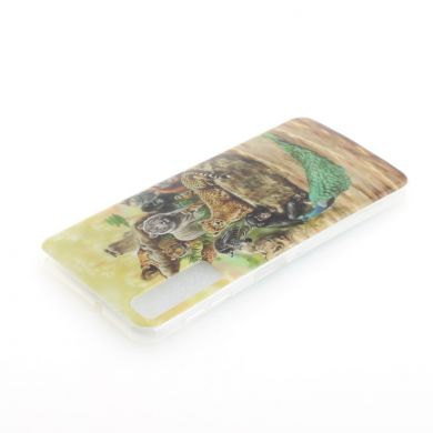 Силіконовий (TPU) чохол Deexe Life Style для Samsung Galaxy A7 2018 (A750) - Animals Getting Together