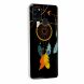 Силиконовый (TPU) чехол Deexe LumiCase для Samsung Galaxy A21s (A217) - Feather Dream Catcher. Фото 5 из 6