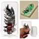 Силиконовый (TPU) чехол Deexe LumiCase для Samsung Galaxy J5 2017 (J530) - Feather Pattern. Фото 1 из 6