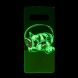 Силиконовый (TPU) чехол Deexe LumiCase для Samsung Galaxy S10 Plus (G975) - Dog Listening to Music