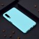 Силиконовый (TPU) чехол Deexe Matte Case для Samsung Galaxy A7 2018 (A750) - Baby Blue. Фото 6 из 6