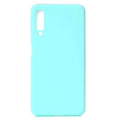 Силіконовий (TPU) чохол Deexe Matte Case для Samsung Galaxy A7 2018 (A750) - Baby Blue
