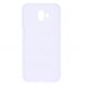 Силіконовий (TPU) чохол Deexe Matte Case для Samsung Galaxy J6+ (J610) - White