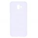 Силіконовий (TPU) чохол Deexe Matte Case для Samsung Galaxy J6+ (J610) - White