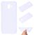 Силиконовый (TPU) чехол Deexe Matte Case для Samsung Galaxy J6+ (J610) - White