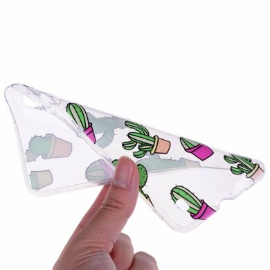 Силіконовий (TPU) чохол Deexe Pretty Glossy для Samsung Galaxy A10 (A105) - Cactus