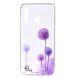 Силиконовый (TPU) чехол Deexe Pretty Glossy для Samsung Galaxy A20s (A207) - Dandelion Printing TPU