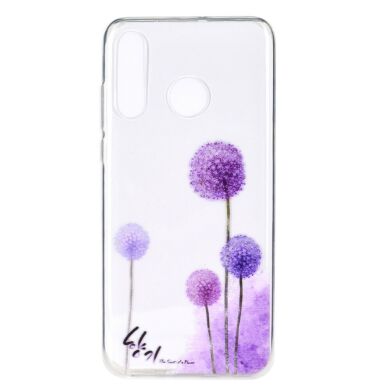 Силиконовый (TPU) чехол Deexe Pretty Glossy для Samsung Galaxy A20s (A207) - Dandelion Printing TPU