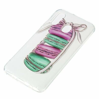 Силиконовый (TPU) чехол Deexe Pretty Glossy для Samsung Galaxy A40 (А405) - Macarons