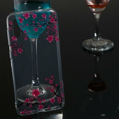 Силіконовий (TPU) чохол Deexe Pretty Glossy для Samsung Galaxy M10 (M105) - Vivid Flowers