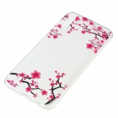 Силіконовий (TPU) чохол Deexe Pretty Glossy для Samsung Galaxy M10 (M105) - Vivid Flowers