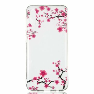 Силіконовий (TPU) чохол Deexe Pretty Glossy для Samsung Galaxy M10 (M105) - Vivid Flowers