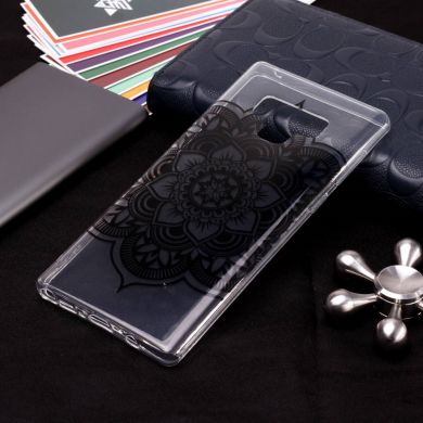 Силиконовый (TPU) чехол Deexe Pretty Glossy для Samsung Galaxy Note 9 (N960) - Flower