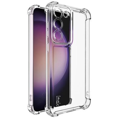 Силиконовый (TPU) чехол IMAK UX-4 Series для Samsung Galaxy S23 Plus (S916) - Transparent