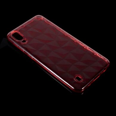 Силіконовий (TPU) чохол UniCase 3D Diamond Grain для Samsung Galaxy M10 (M105) - Watermelon Red
