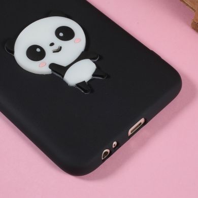 Силиконовый (TPU) чехол UniCase 3D Pattern для Samsung Galaxy A6+ 2018 (A605) - Cute Panda