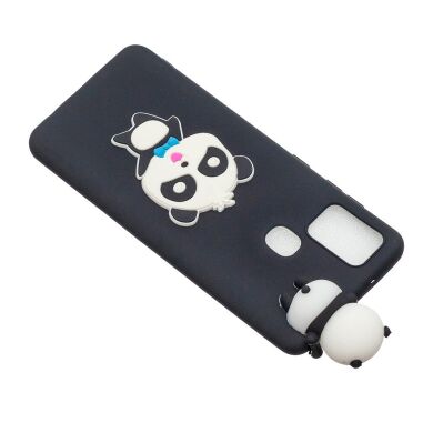 Силиконовый (TPU) чехол UniCase 3D Pattern для Samsung Galaxy M31 (M315) - Smile Panda