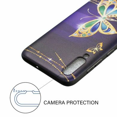 Силіконовий (TPU) чохол UniCase Color Style для Samsung Galaxy A70 (A705) - Diamante Butterfly