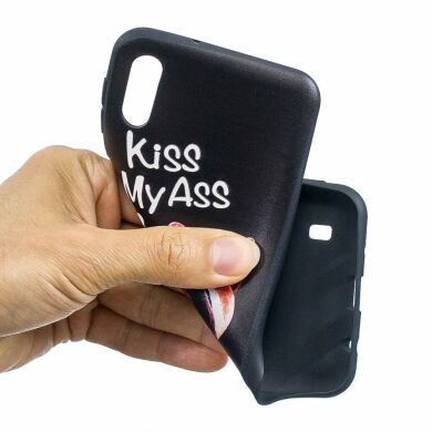 Силиконовый (TPU) чехол UniCase Color Style для Samsung Galaxy M10 - Kiss My Ass