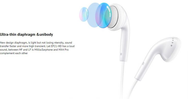 Стереогарнитура Meizu EP-21HD