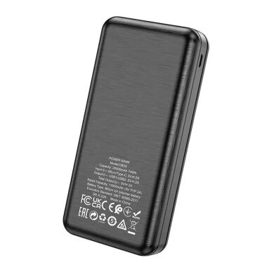 Внешний аккумулятор Hoco DB35 Painted (20000mAh) - Black