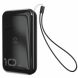 Внешний аккумулятор с беспроводной зарядкой BASEUS Mini S Wireless Charger 10000mAh (PPXFF10W-01) - Black. Фото 4 из 26