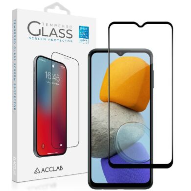 Защитное стекло ACCLAB Full Glue для Samsung Galaxy M23 (M236) - Black