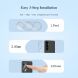 Защитное стекло на камеру LEREACH Camera Lens Protector для Samsung Galaxy S26 (S942) - Black. Фото 8 из 10