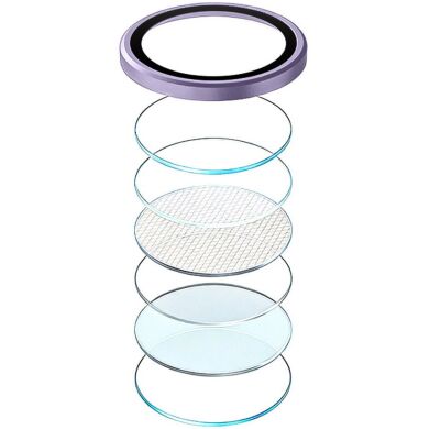 Захисне скло на камеру RURIHAI Lens Protector для Samsung Galaxy S26 Ultra (S948) - Light Purple