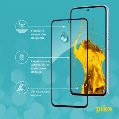 Захисне скло Piko Full Glue для Samsung Galaxy A54 (A546) - Black