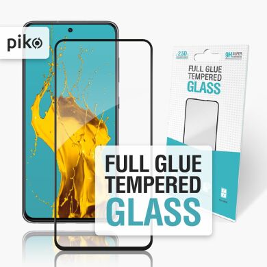 Захисне скло Piko Full Glue для Samsung Galaxy S21 FE (G990) - Black