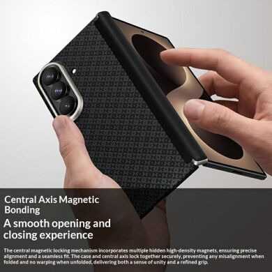 Защитный чехол BENKS ArmorGrid Air Magnetic для Samsung Galaxy Fold 8 Ultra - Black