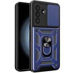 Защитный чехол Deexe Armor Shield для Samsung Galaxy A56 (A566) - Blue