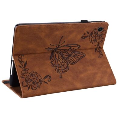 Защитный чехол Deexe Butterfly Case для Samsung Galaxy Tab A9 (X110/115) - Brown